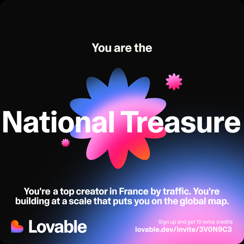Lovable · National Treasure